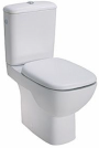 Pastatomas WC puodas su bakeliu 3/6l (WC puodas su paslėptu nuotekų pajungimu, bakelis su šoniniu vandens padavimu)