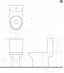 WC puodas KOLO NOVA PRO